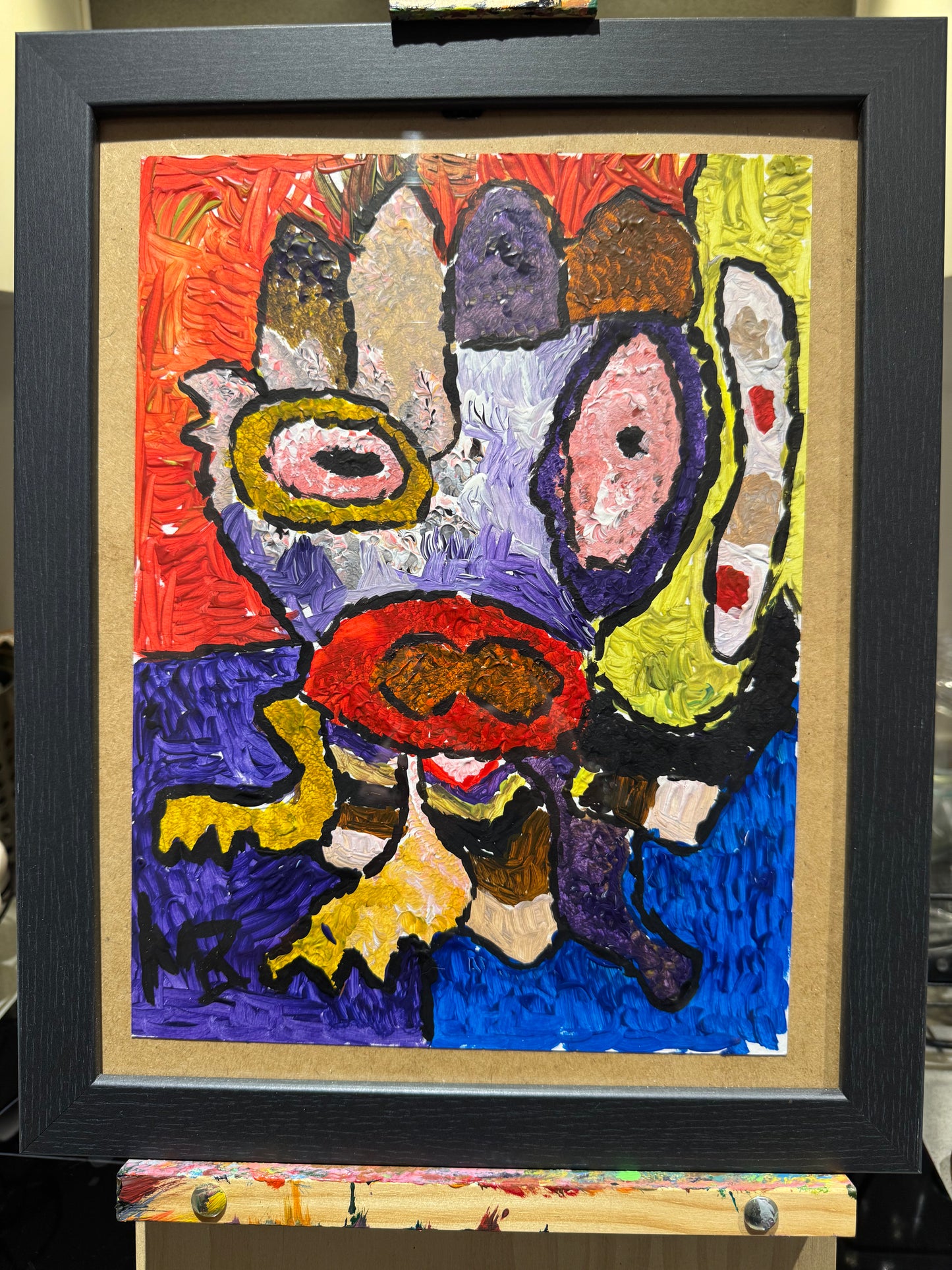 Colorful Spirit Rising: Joy Emerging from Complexity